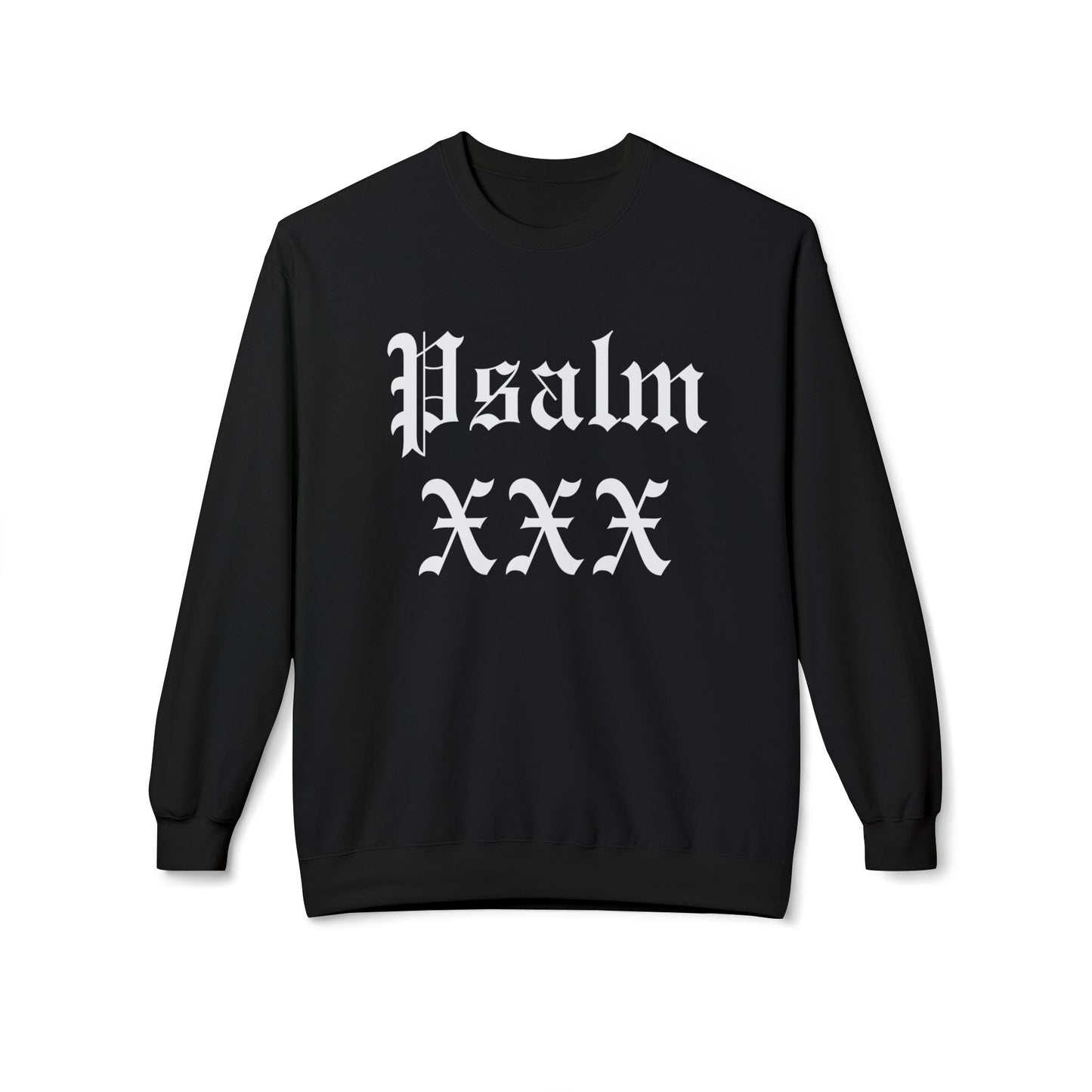 Psalm XXX Crewneck