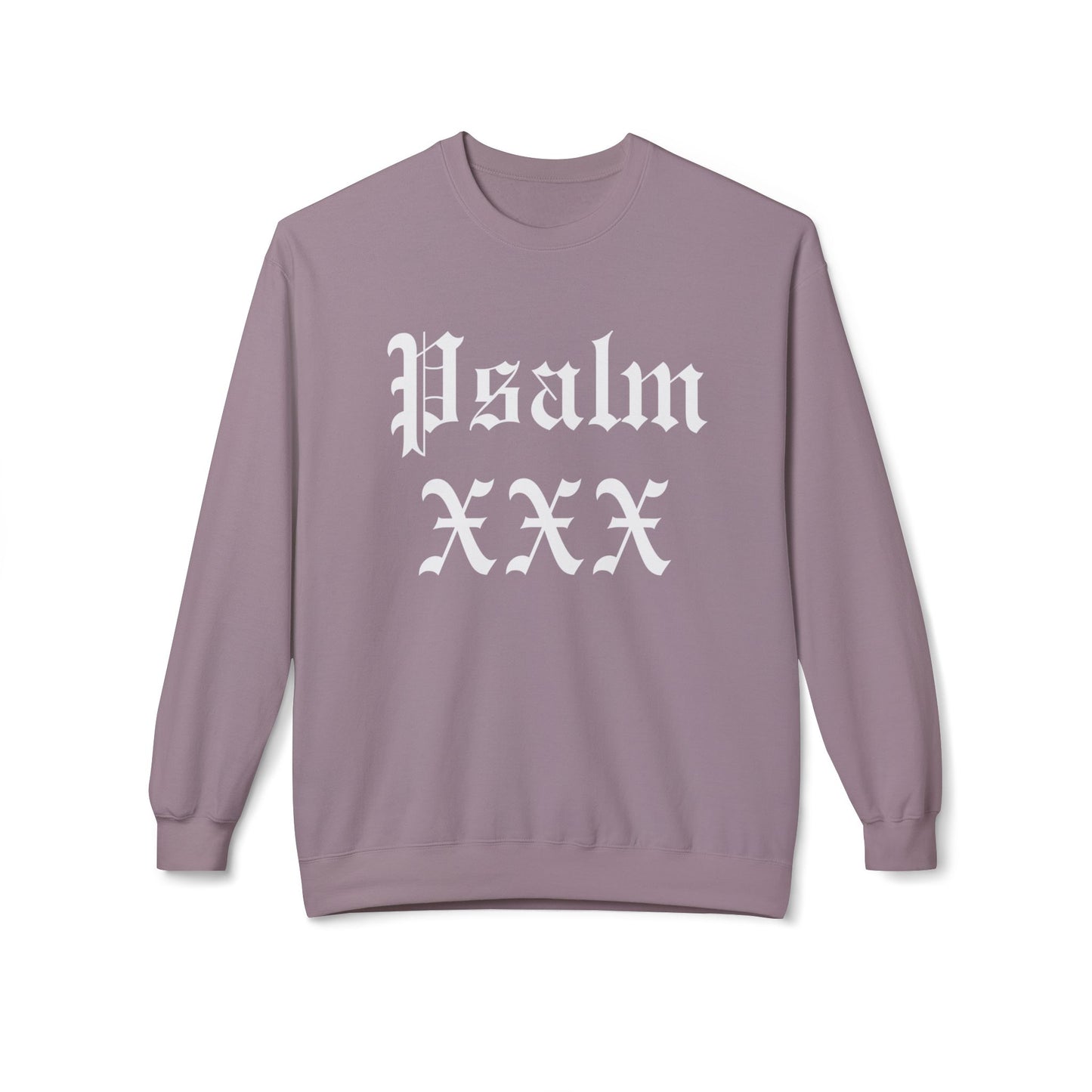 Psalm XXX Crewneck