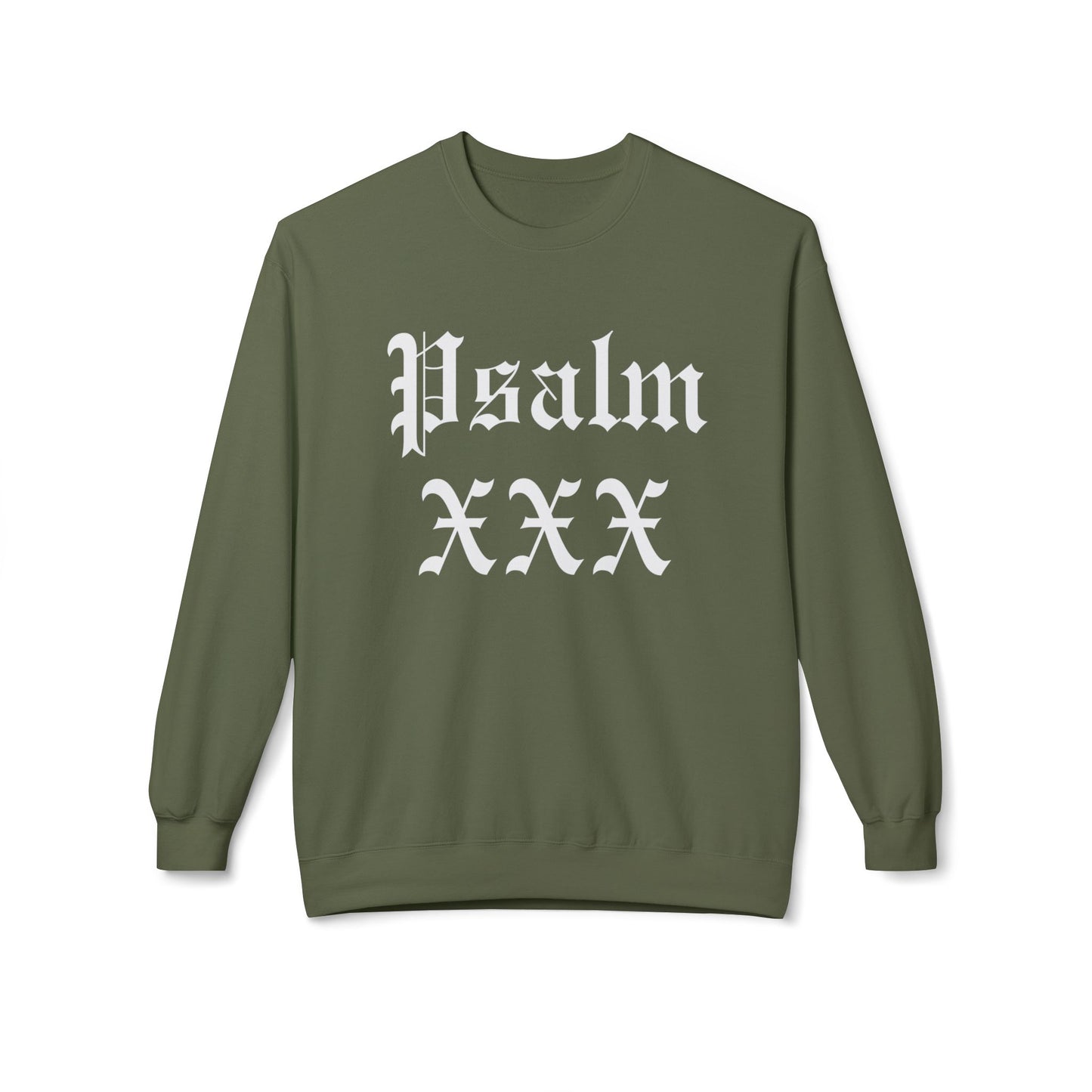 Psalm XXX Crewneck