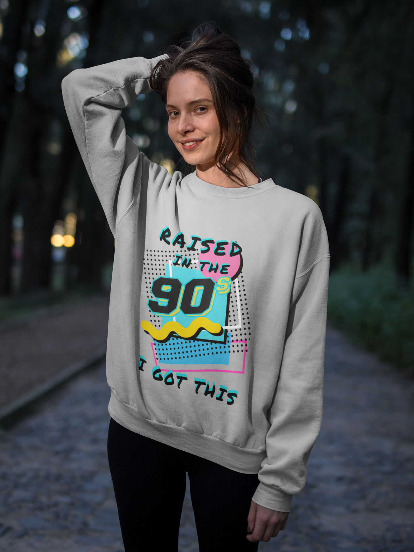 Raised in the 90"s Crew Neck