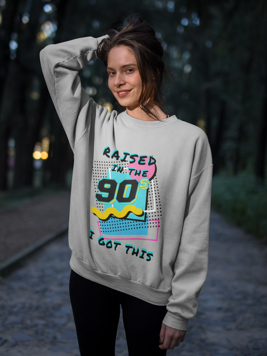 Raised in the 90"s Crew Neck