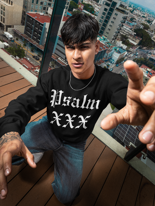 Psalm XXX Crewneck