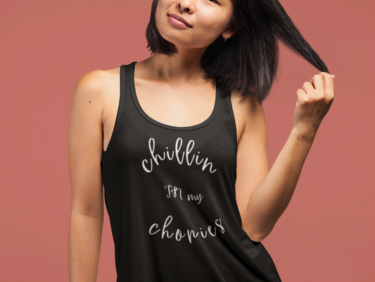 Chillin' in My Chonies Women's Tank Top